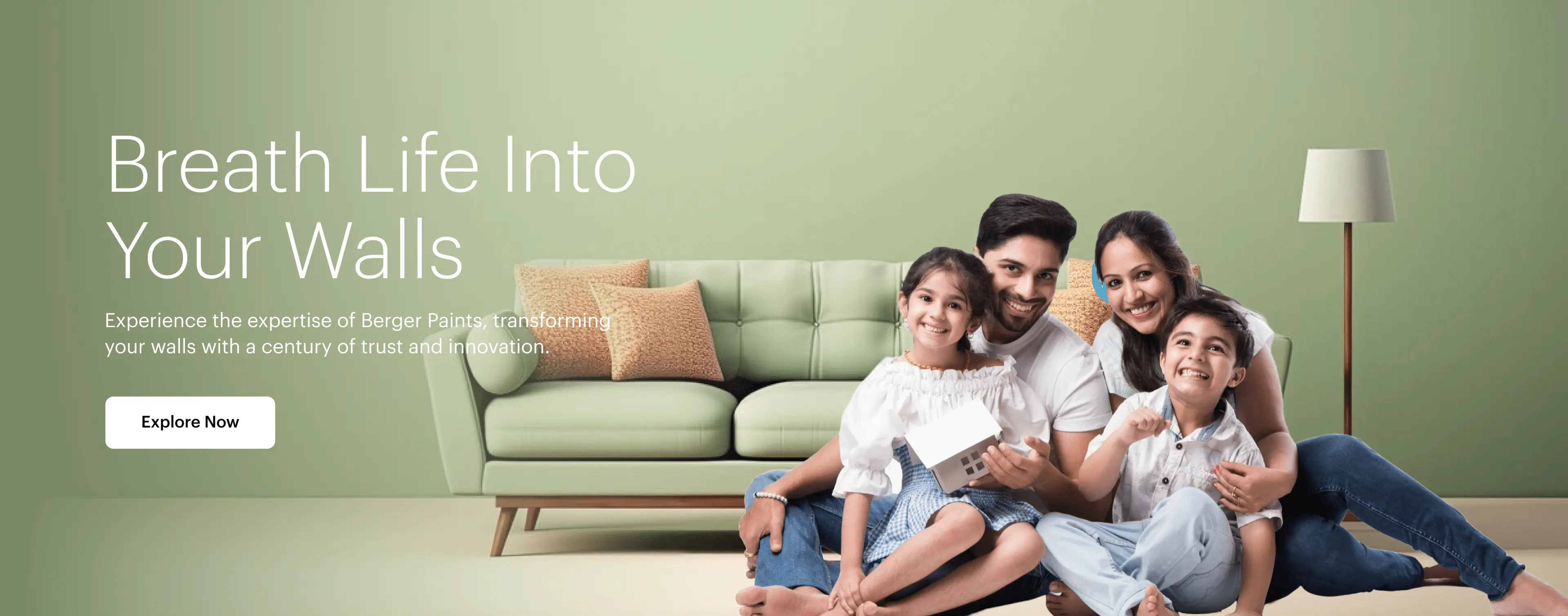 Interior & Exterior Wall Paints for Home