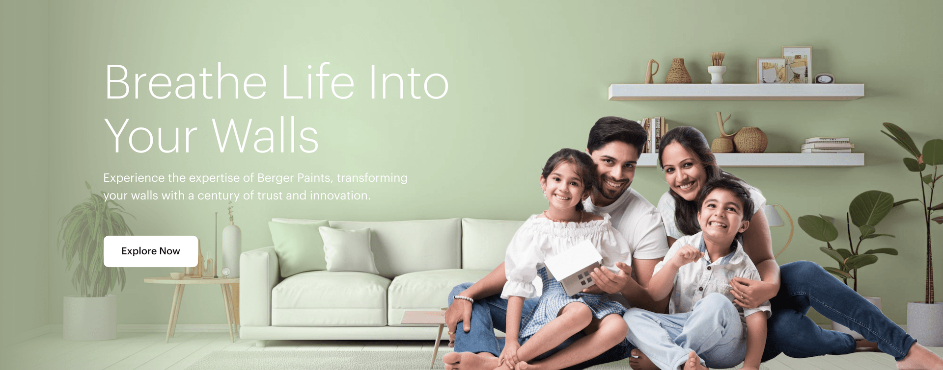 Interior & Exterior Wall Paints for Home