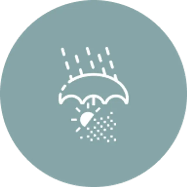 Long Lasting Protection from Rain, Heat & Dust.png