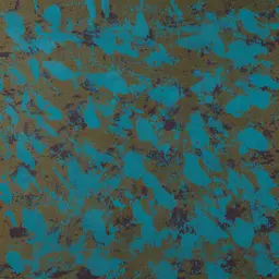 Fiesta aquamarine splatter