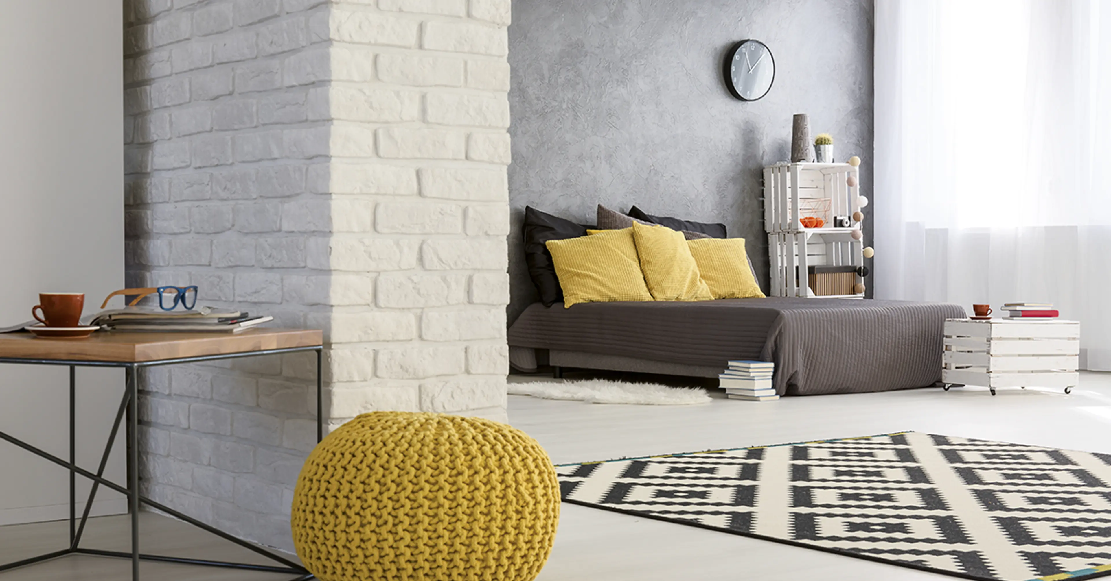 yellow and grey