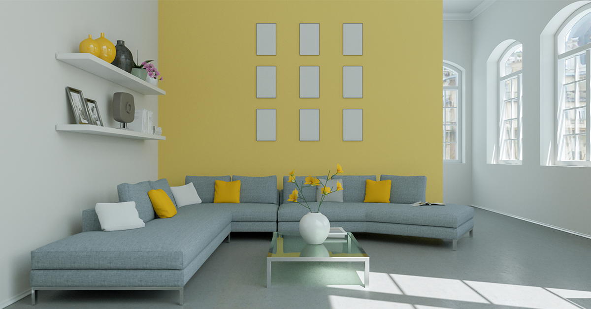Beautiful-yellow-walls-for-home