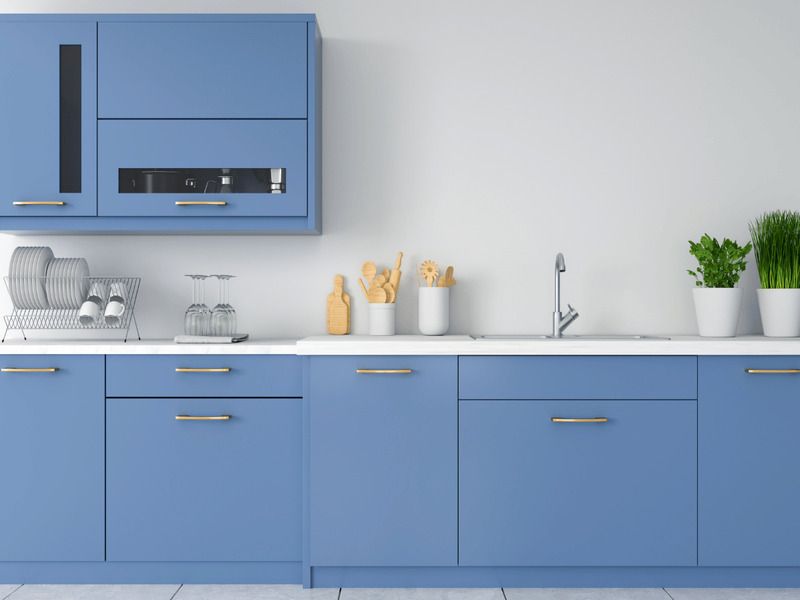 Blue Cabinet