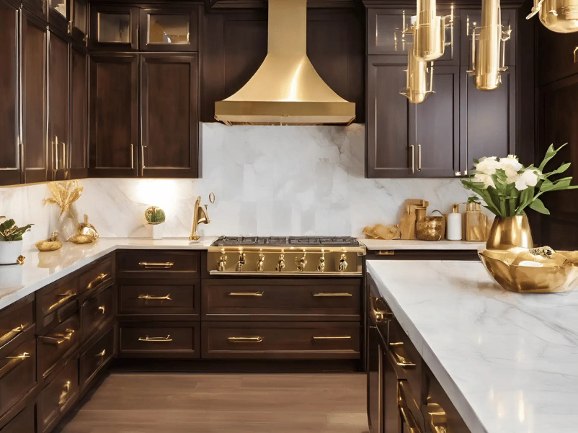 Brown And Gold Colour