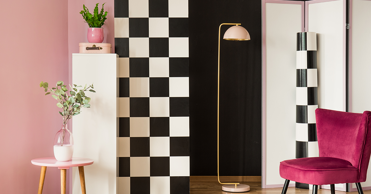 Checkerboard-pattern