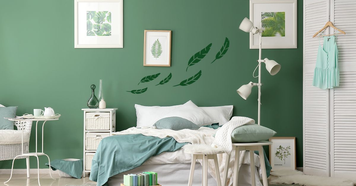 DIY-stencil-for-wall