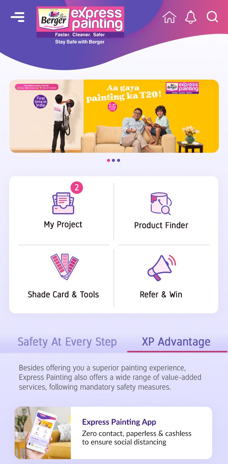 Express-Painting-App
