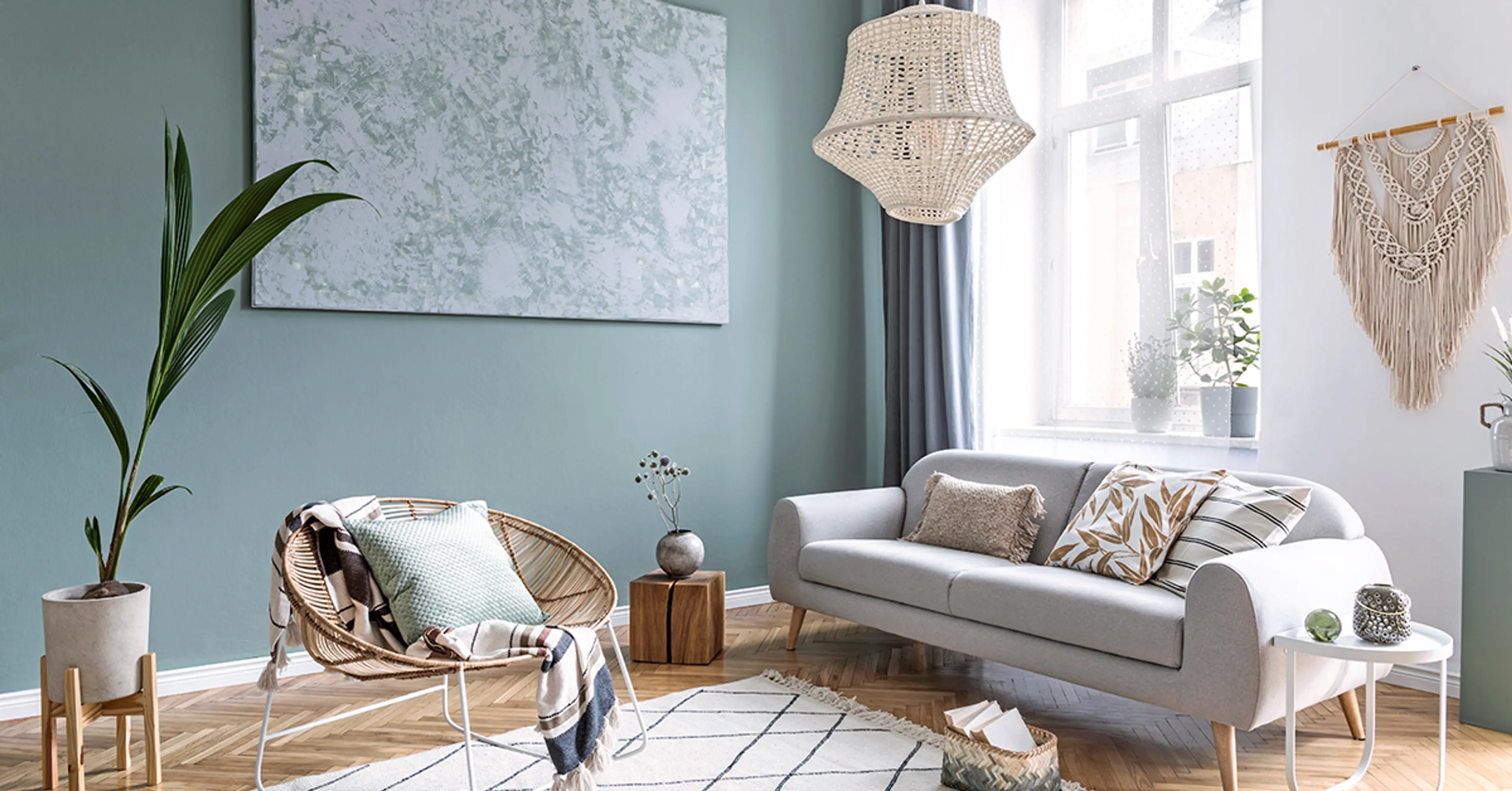 Grey-green-wall-colour