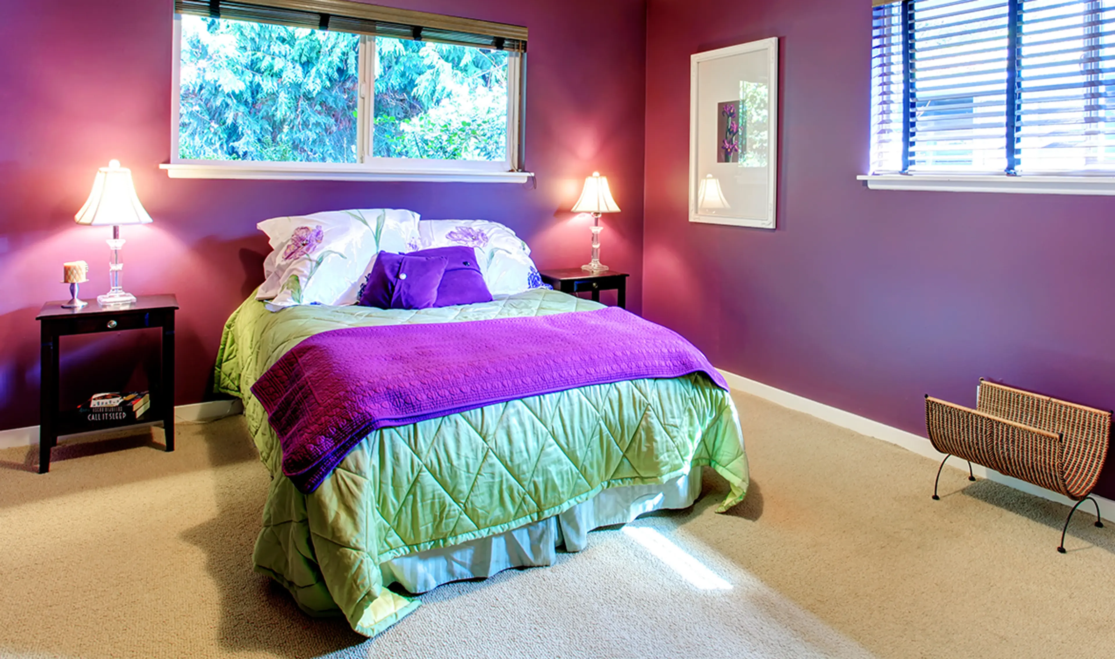 How-To-Create-a-Purple-Two-Colour-Combination-for-Bedroom-Walls