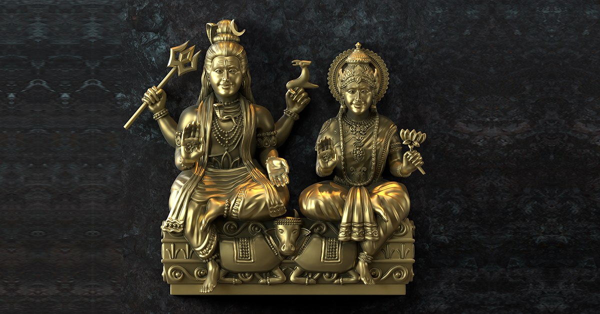Lord-Shiva-and-Goddess-Parvati-idols