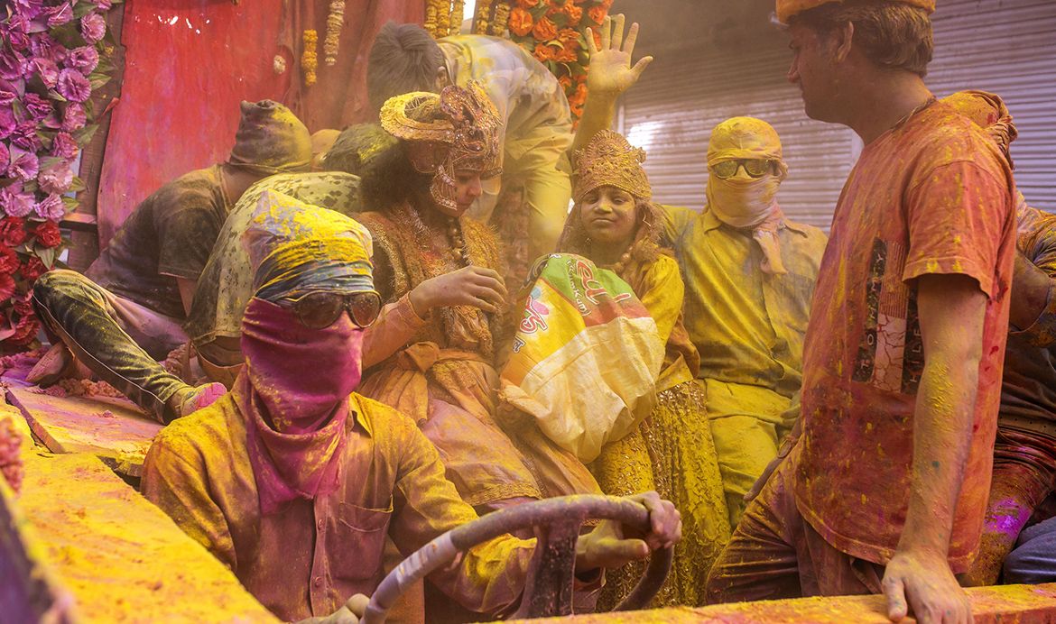 Mathura-Vrindavan-Phoolon-Wali-Holi
