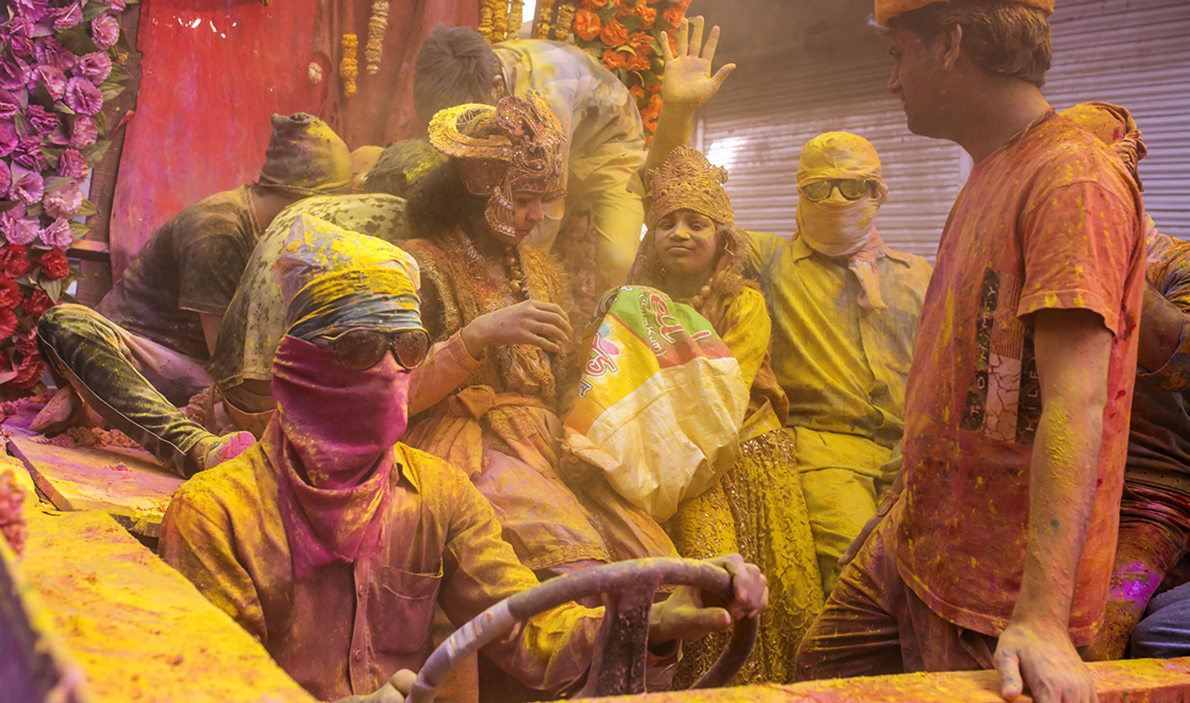 Mathura-Vrindavan-Phoolon-Wali-Holi