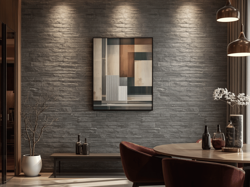 Grey Stone Wall