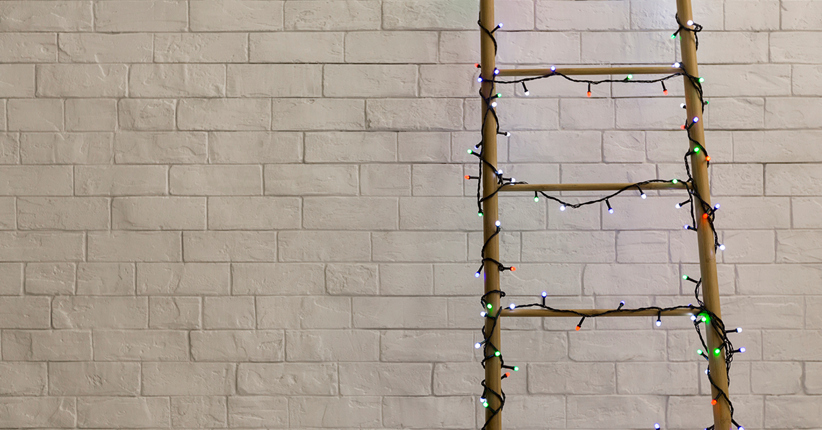 Multipurpose-ladder-as-wedding-decor