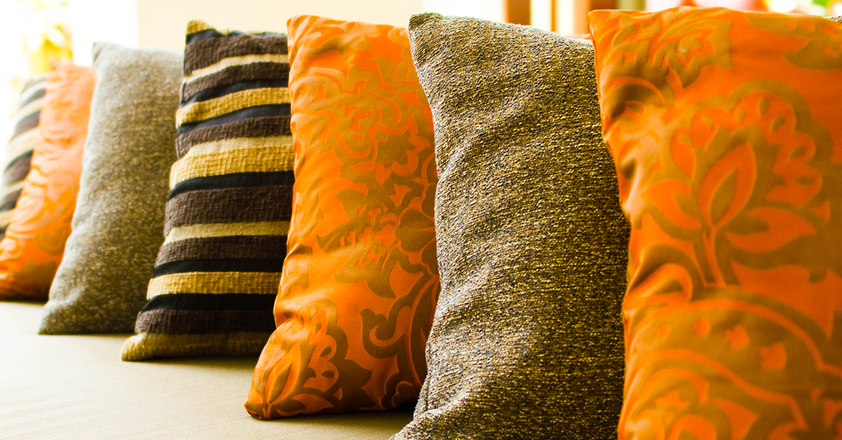Patterned-cushions