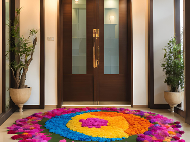 Holi-Rangoli