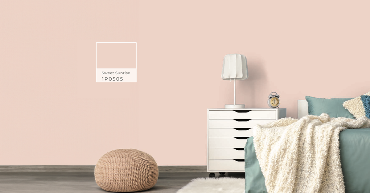 Sweet-Sunrise-shade-for-the-walls