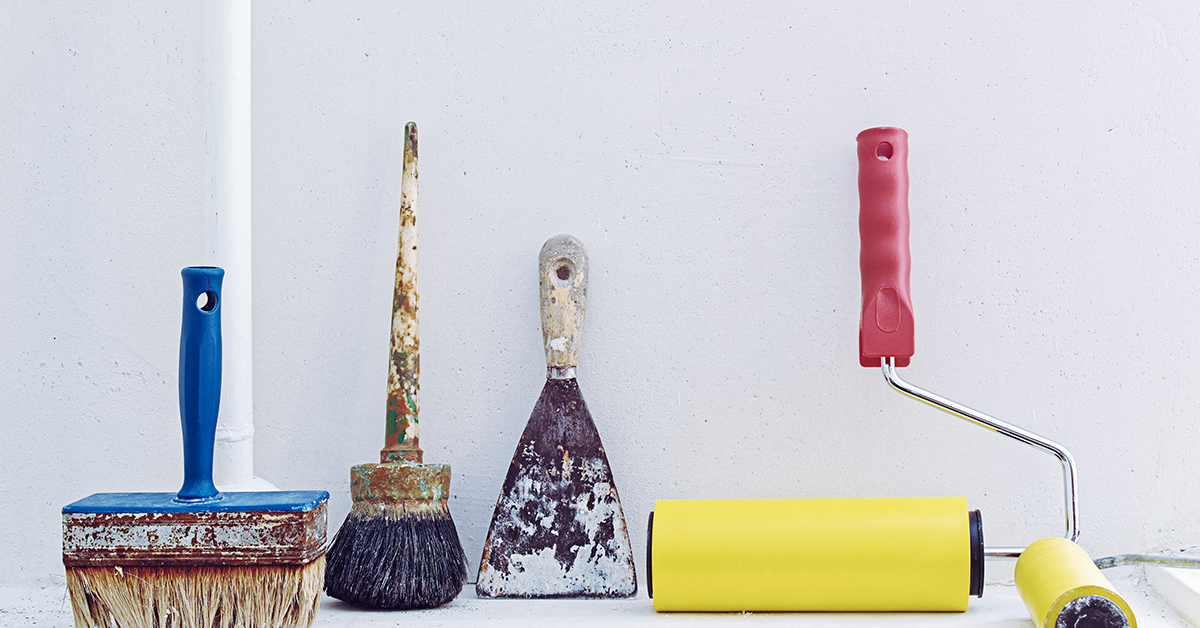 Wall-preparation-for-accent-wall