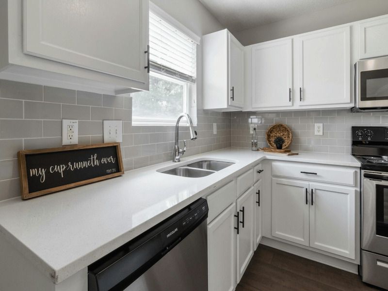 White cabinet