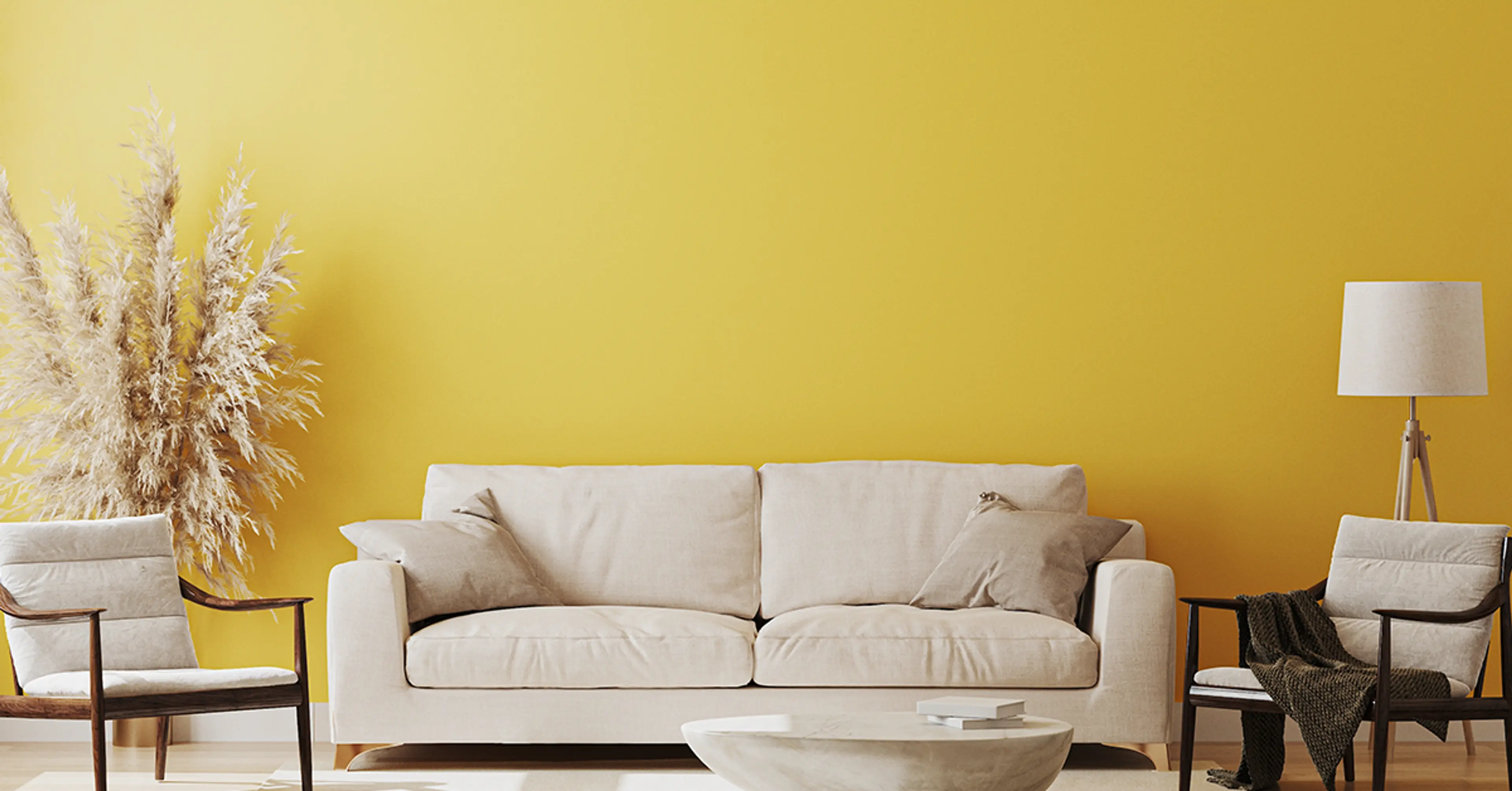 Yellow-walls-for-dim-rooms