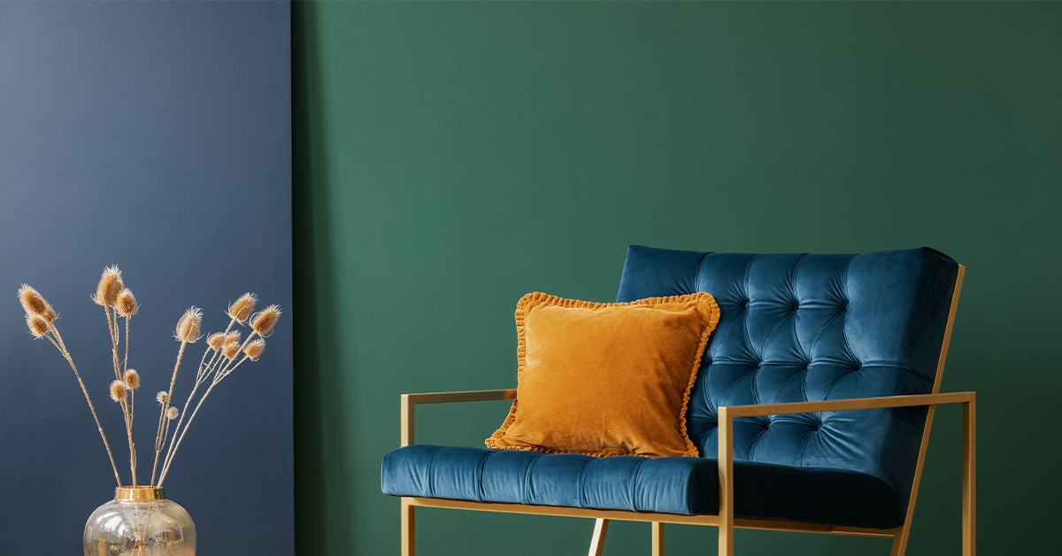 blue-and-green-walls-in-a-room