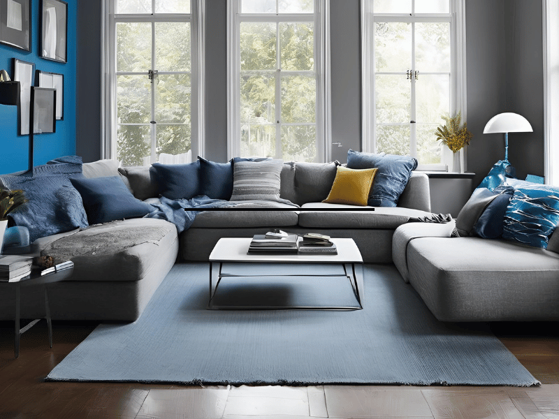 blue-and-grey-wall-painted-living-room