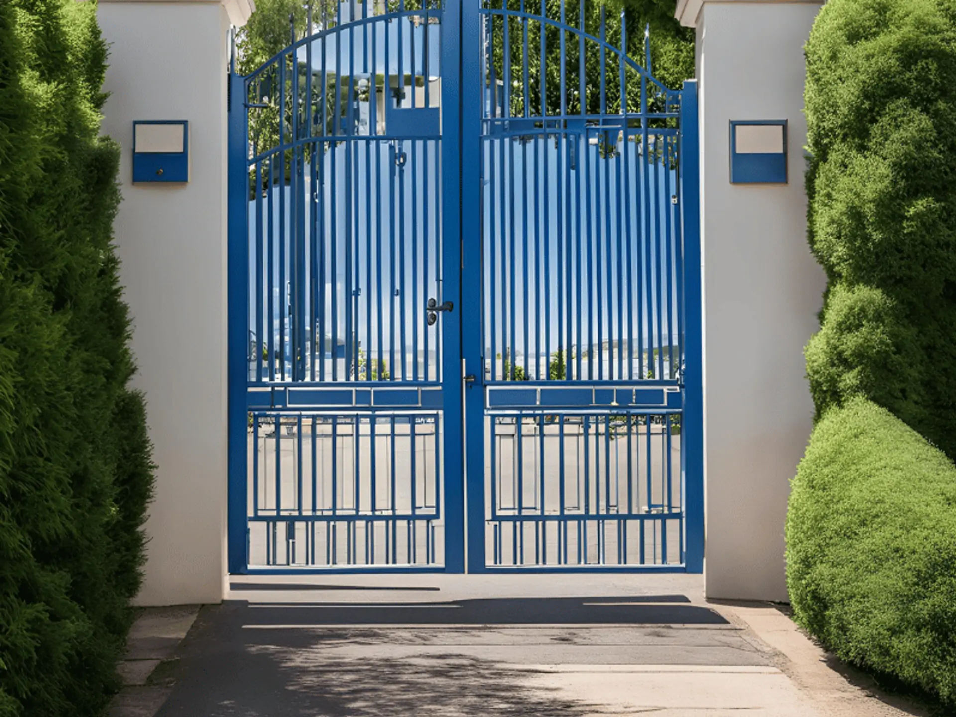 Timeless Blue and Silver Main Gate Colour