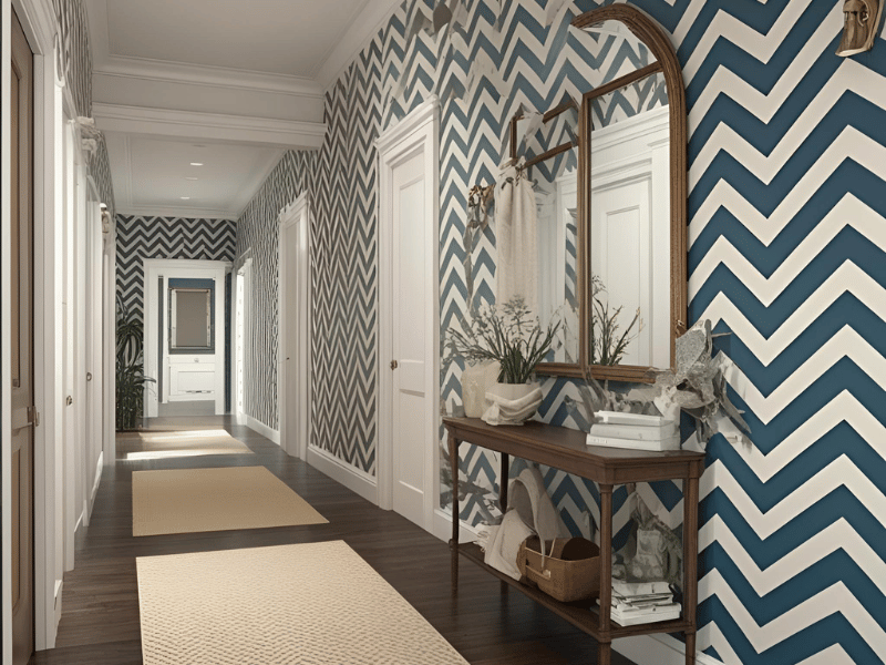 Chevron Zigzag Pattern 