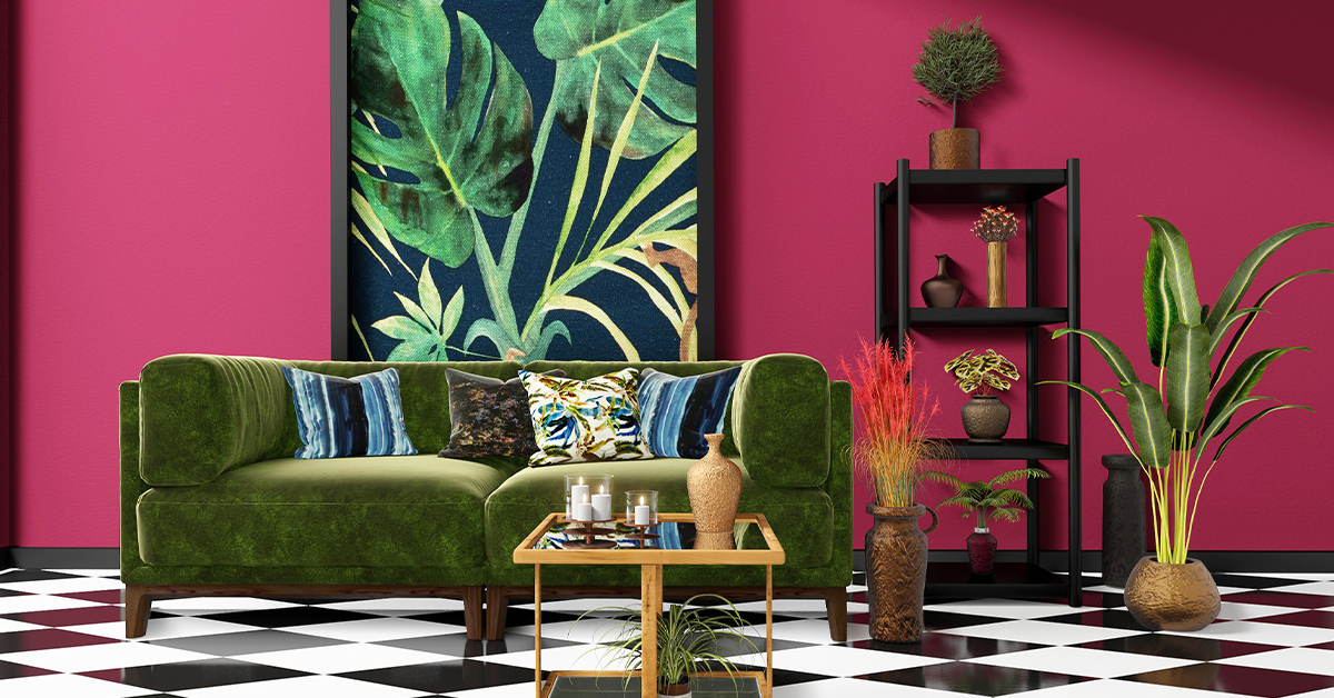 fuschia-pink-on-the-walls