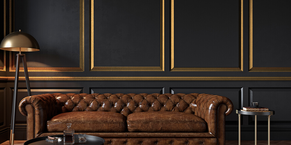 gilded-metallic-walls