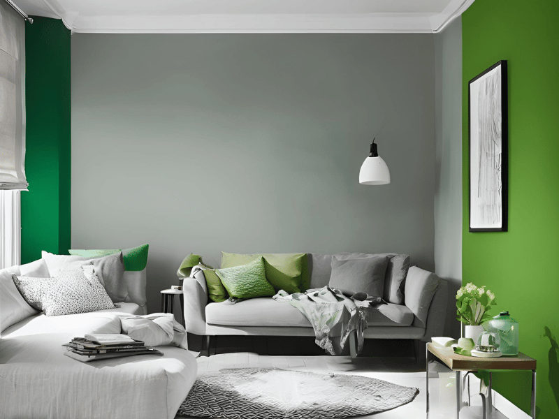 grey-and-green-coloured-living-room