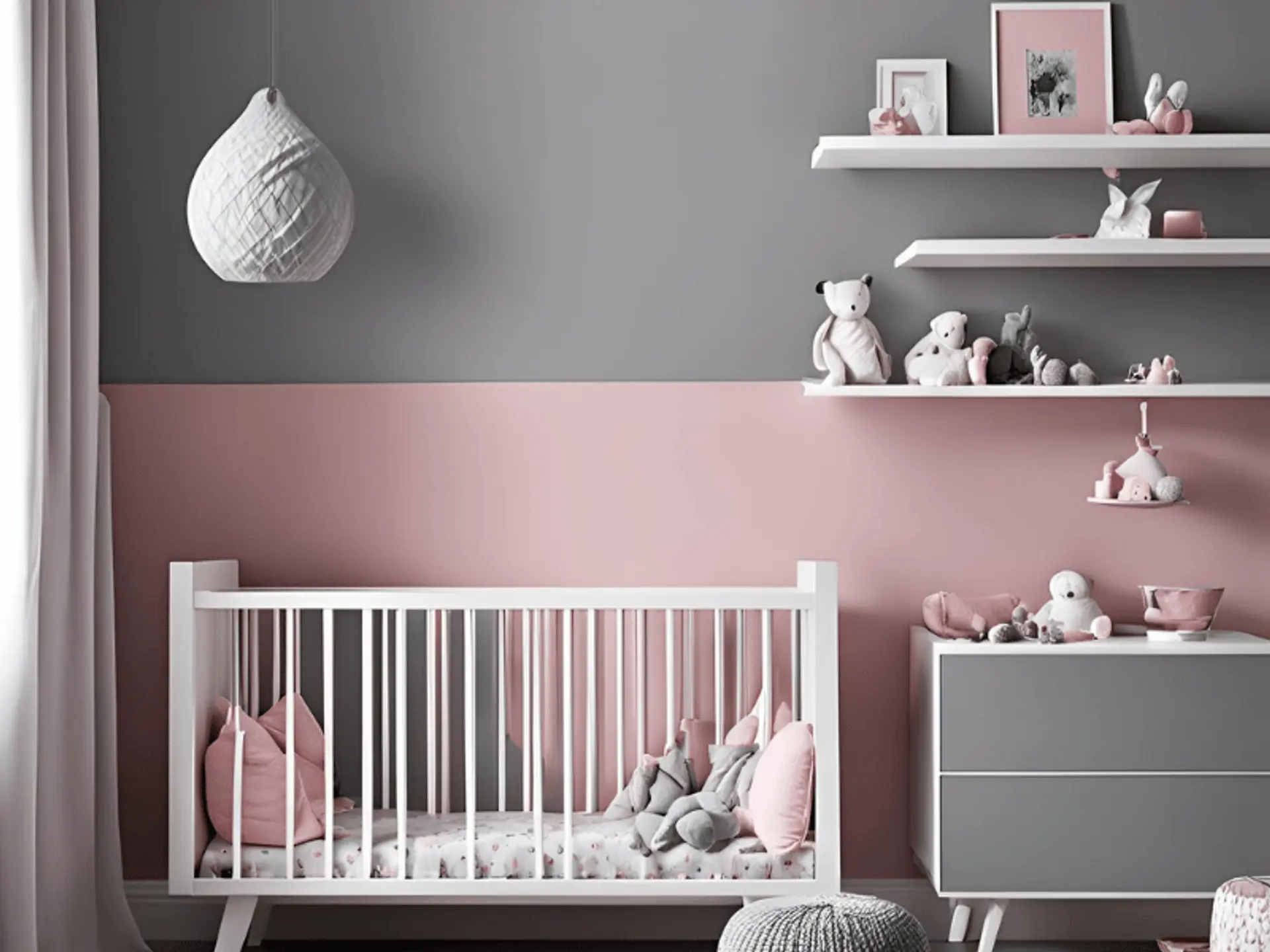 grey-and-pink-coloured-nursery