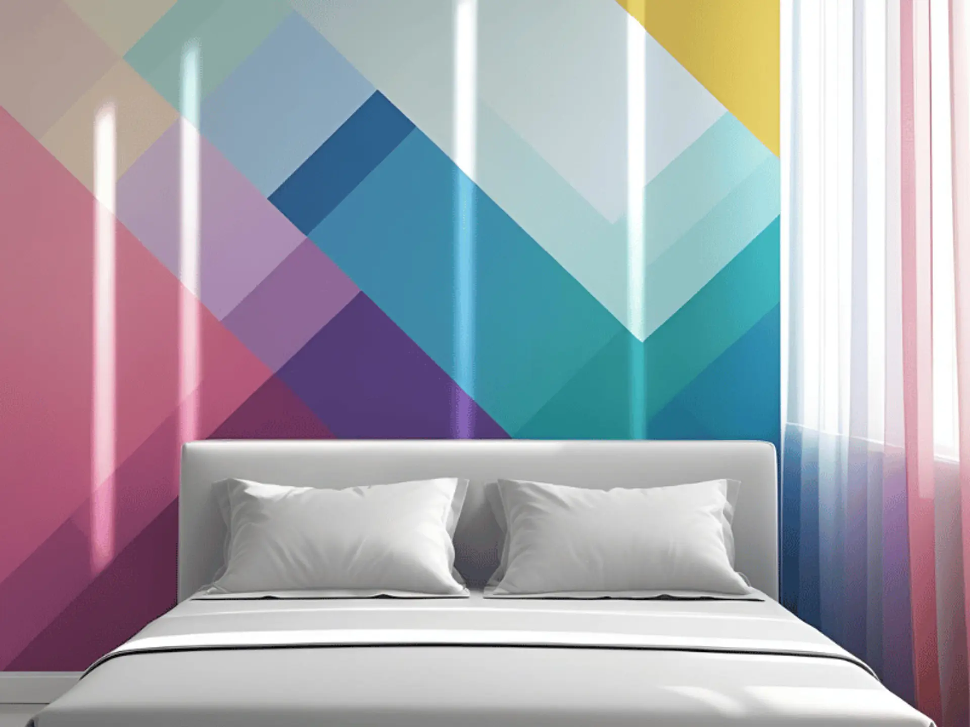 Ombre Geometric Fade