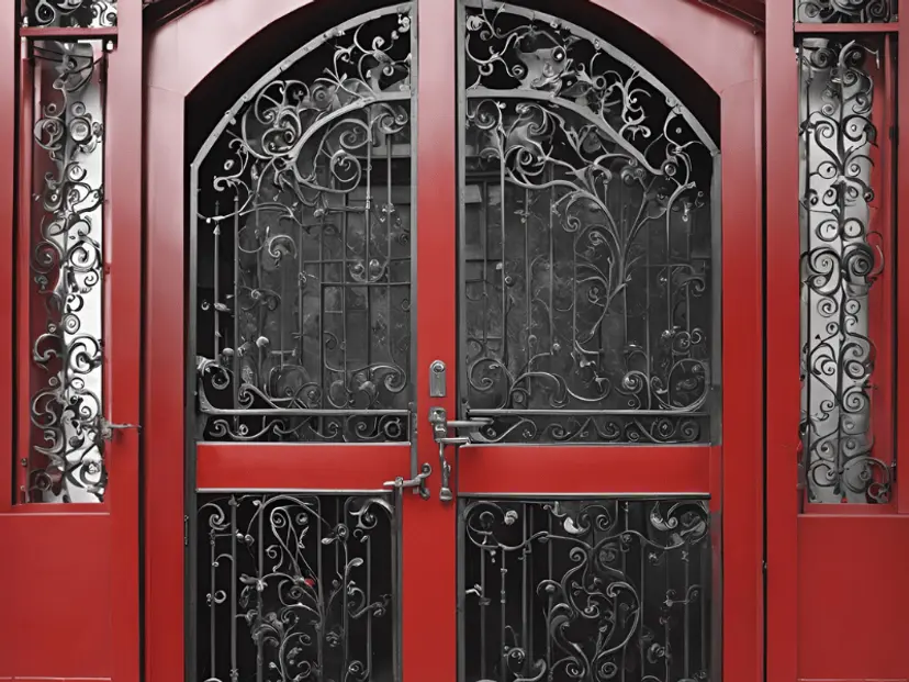 Main Gate Color Sample 14 Stunning Iron Main Gate Colour Combinations for a Stylish Entrance