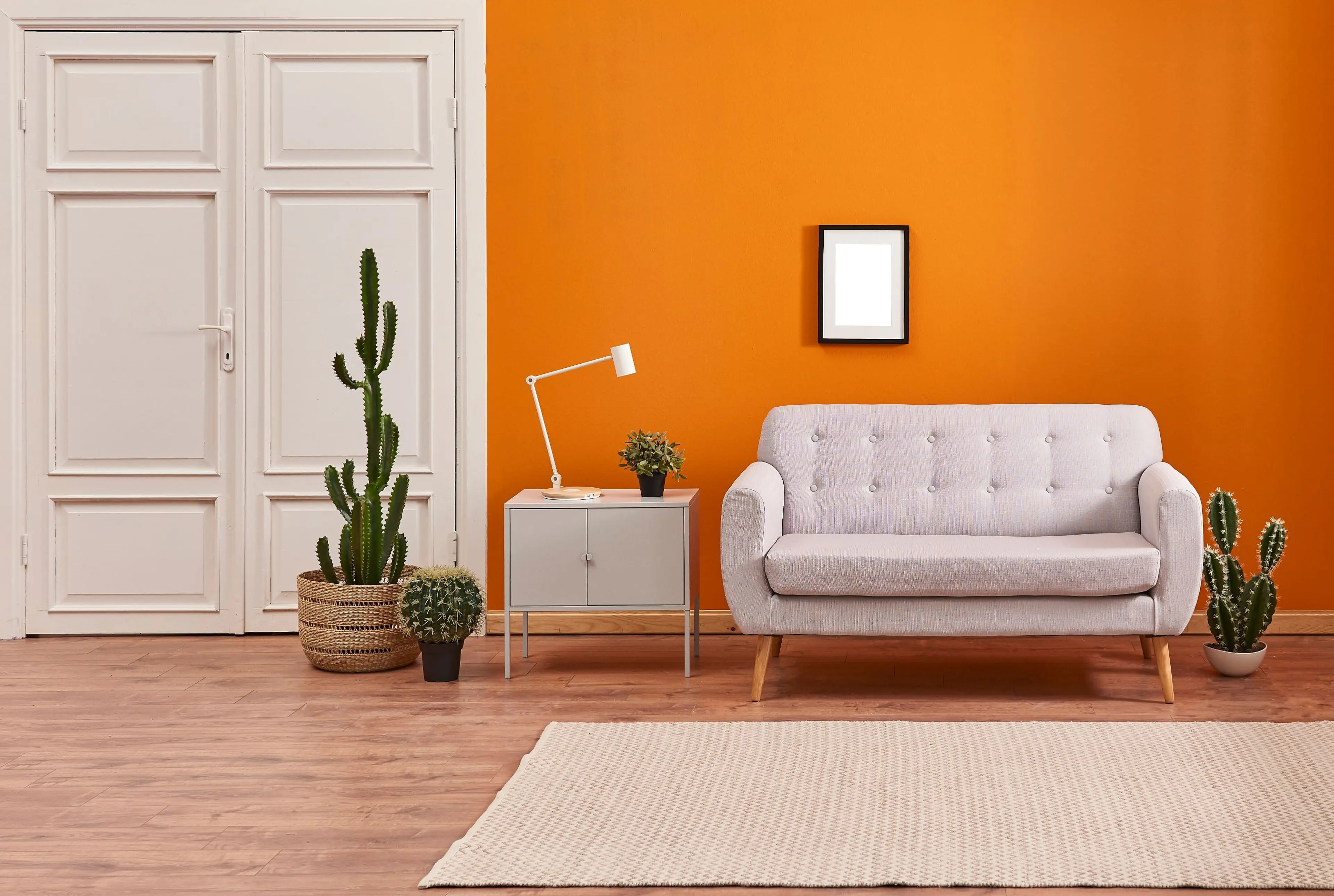 Orange Wall Ideas
