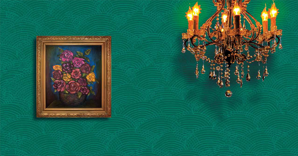 wall-texture-in-green