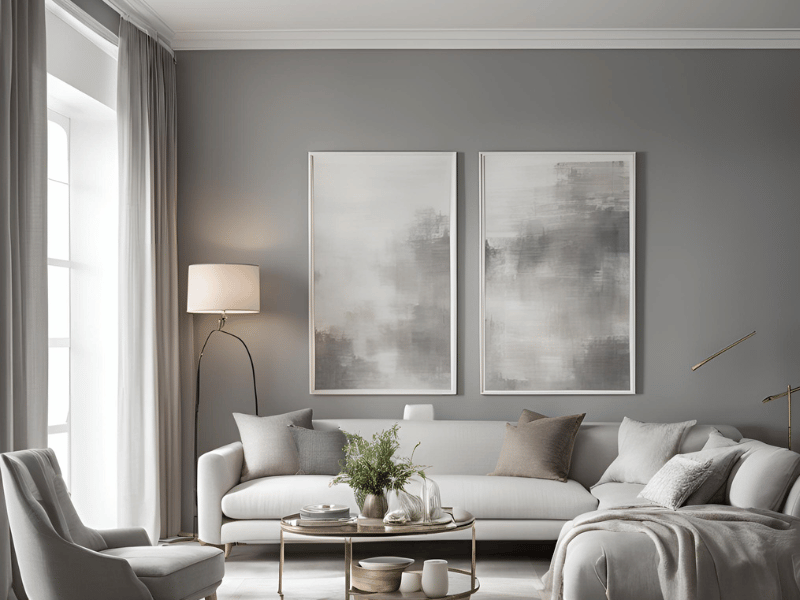 white-and-grey-painted-room