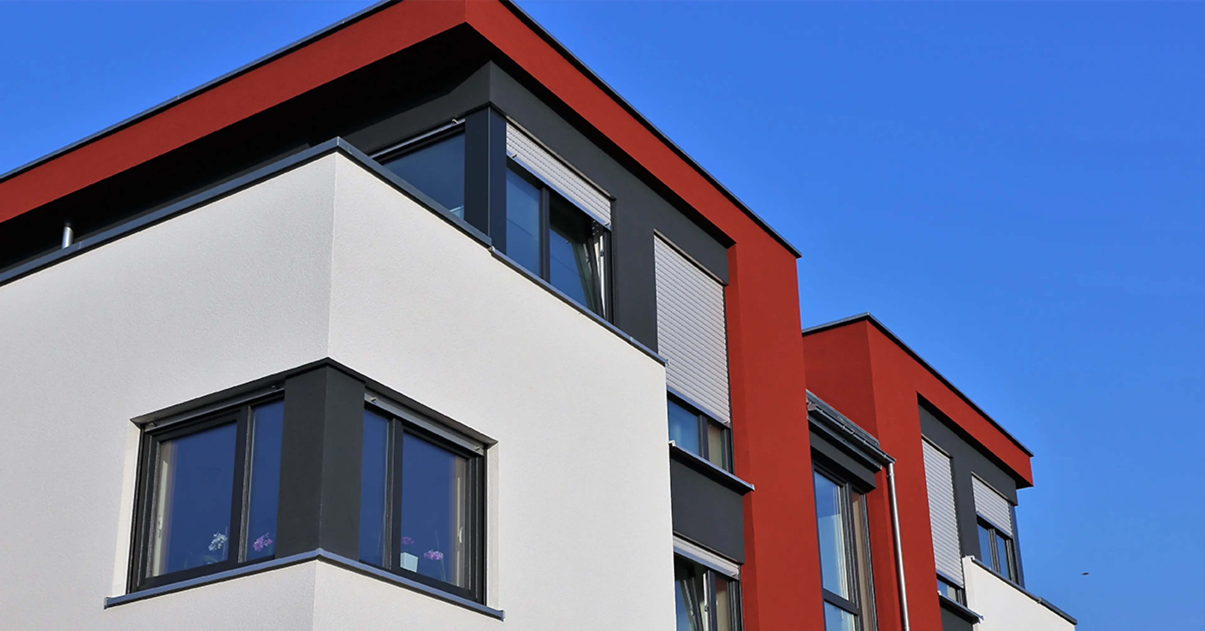 white-red-and-black-wall-exteriors