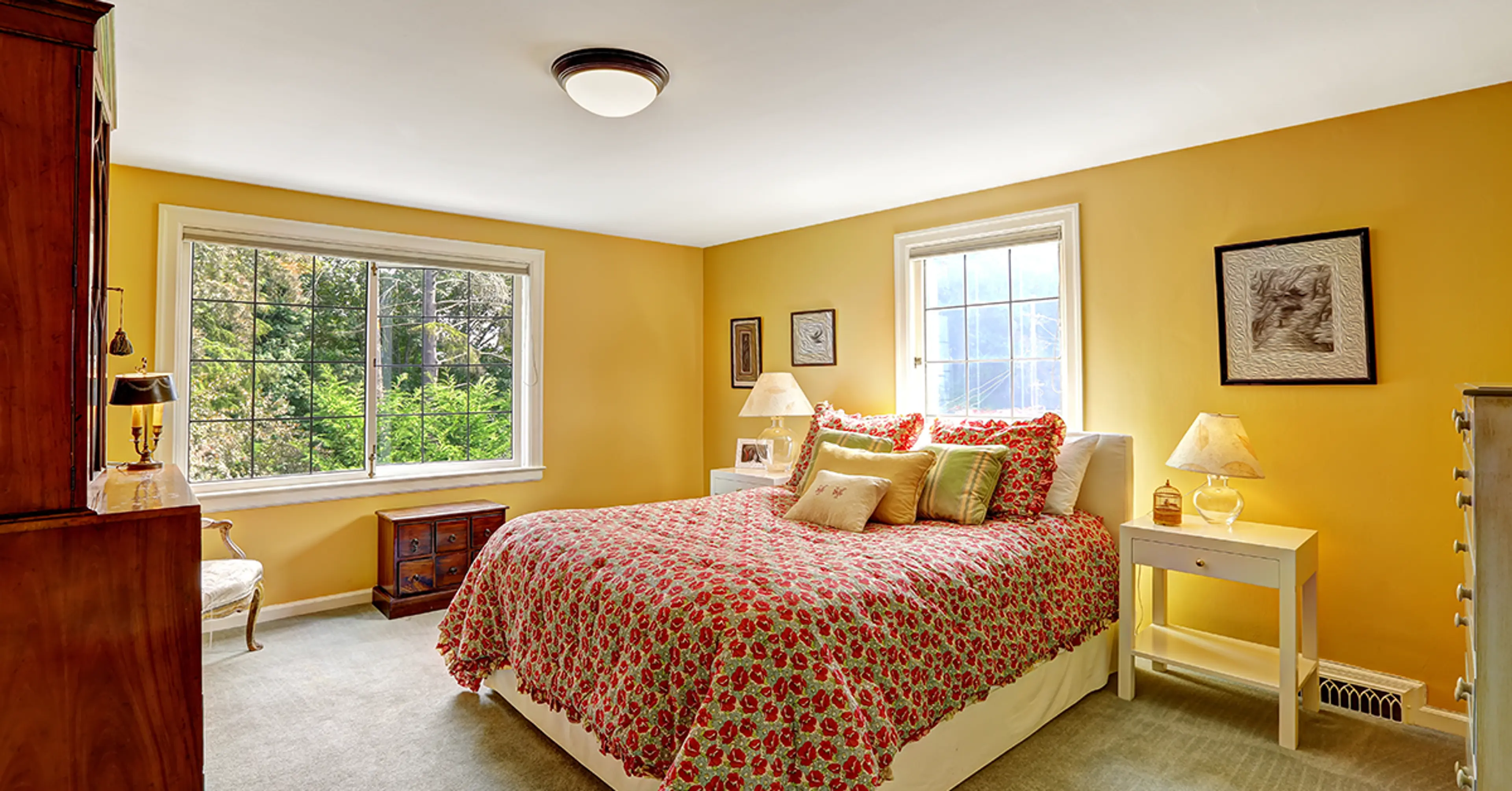 yellow-bedroom-wall
